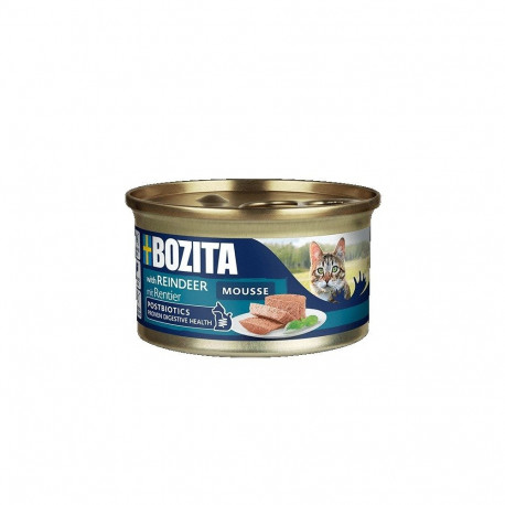 BOZITA Mousse Reindeer - wet cat food - 85g