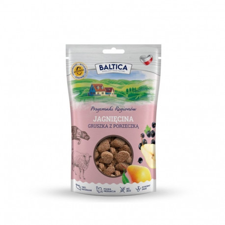 BALTICA Przysmaki regionów Lamb with pear and mint - dog treat - 100g