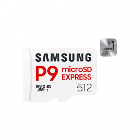 Samsung P9 Express 512 GB microSD U3, V30, A1 välkmälu