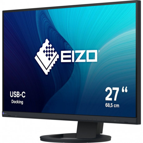 FlexScan EV2720S-BK (68.5 cm (27 Zoll), schwarz, WQHD, IPS, USB-C, USB-Hub)