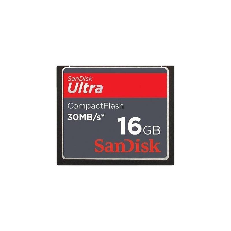 Sandisk mälukaart CF 16GB Ultra 30MB/s