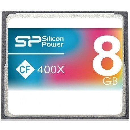 Silicon Power mälukaart CF 8GB 400x
