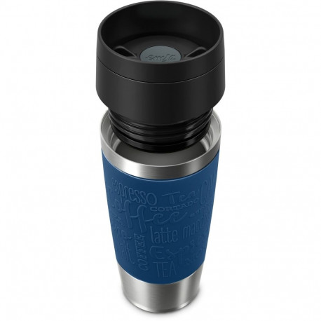TRAVEL MUG klassikaline termoskruus 0,36Liter, tumesinine/roostevaba teras