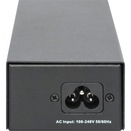 Gigabit Ethernet PoE++ Injektor, 802.3bt, 85 W (schwarz)