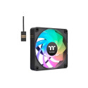 Thermaltake CT140 EX Reverse ARGB Sync PC Cooling Fan, Case Fan (Black, Pack of 3)