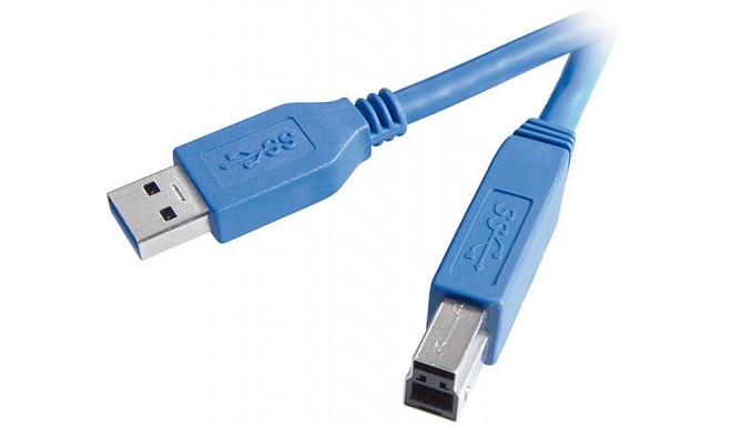Vivanco USB kabelis 3.0 A-B 1.8m (45270)