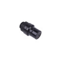 Alphacool icicle quick release connector G1/4 AG - Deep Black (black)