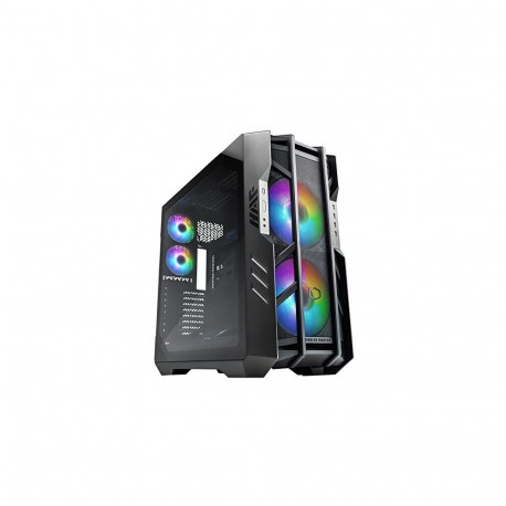 Cooler Master computer case HAF 700 Tower Tempered Glass, dark grey