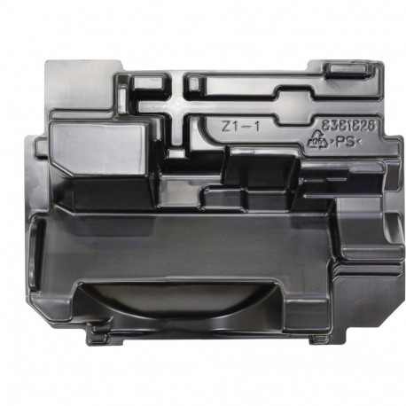 Makita deep-drawn part 837670-0, insert for DTD / DTS / DTW / BTD (black, for MAKPAC size 2)