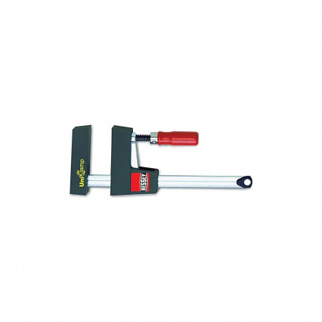 Bessey Light body clamp UniKlamp UK80 (black/red, 800 / 80)