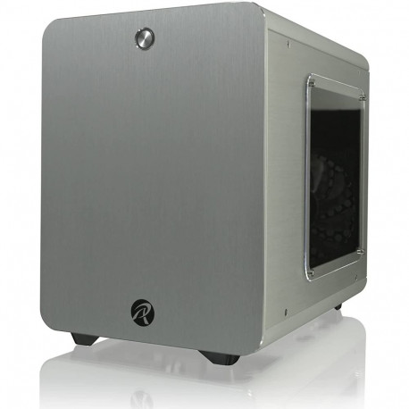 RAIJINTEK METIS PLUS, tower case (silver, acrylic side panel)
