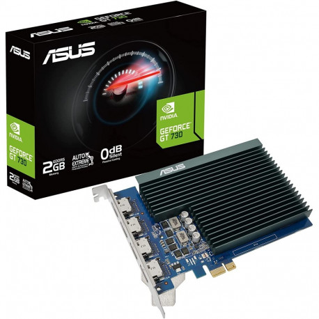 ASUS GeForce GT 730, graphics card - 2GB - 4x HDMI