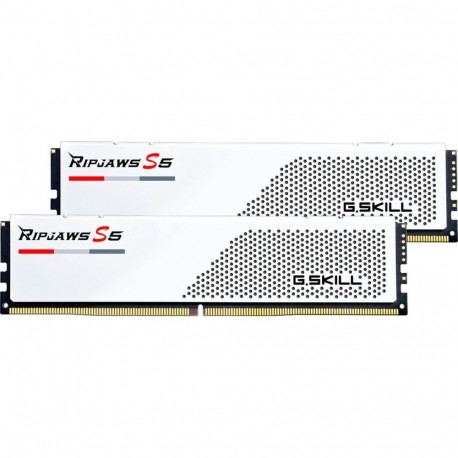 DIMM mälukomplekt F5-5600J3636D32GX2-RS5W Ripjaws S5 64GB DDR5-5600 (2x32GB) Intel XMP, valge