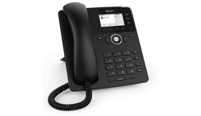 snom D717, VoIP phone (black)
