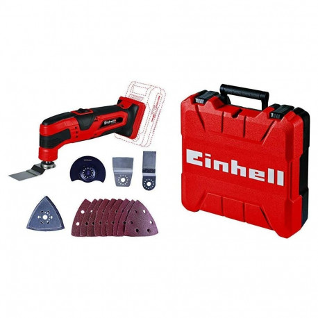 Einhell cordless multifunction tool TC-MG 18 Li-Solo, 18V, multifunction tool (red/black, without ba