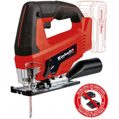 Power X-Change akusaag TC-JS 18 Li-Solo 18Volt ilma akuta ja laadijata, punane/must