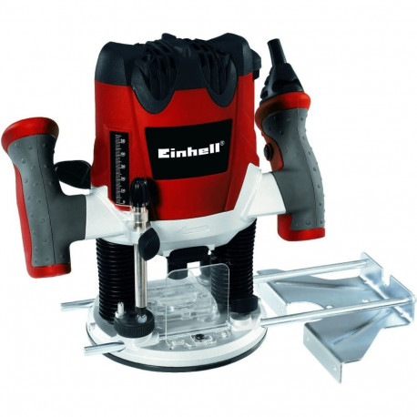 Oberfräse TE-RO 1255 E (rot/schwarz, 1.200 Watt)