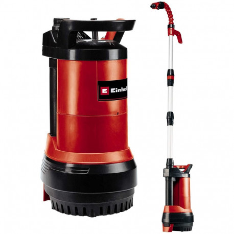 Einhell rain barrel pump GE-PP 5555 RB-A, submersible / pressure pump (red/black, 550 watts)