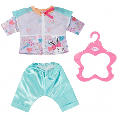 BABY born® Freizeitanzug Aqua 43cm (Jacke und Hose, inklusive Kleiderbügel)