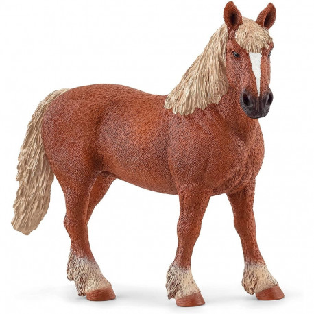 Schleich Horse Club Belgian broodmare, toy figure