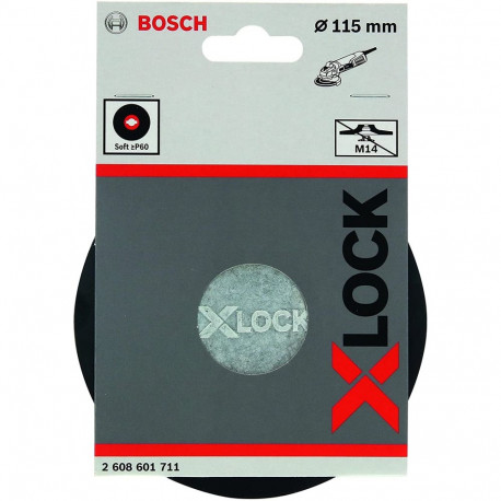 PRO toetusplaat X-LOCK pehme Ø115mm nurklihvijatele