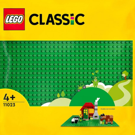 LEGO 11023 Classic Green Building Plate, construction toy (square base plate with 32x32 studs as a b