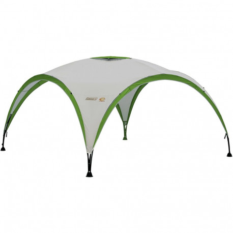 Pavillon Event Shelter Pro L, 3,65 x 3,65m (hellgrau/grün)