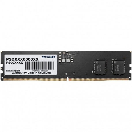 Mälu moodul PSD516G480081 16GB DDR5-4800 SIGNATURE LINE, must