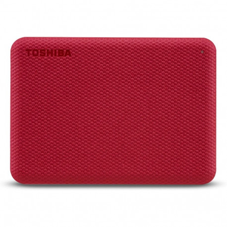 Canvio Advance 4 TB, Externe Festplatte (rot, Micro-USB-B 3.2 Gen 1 (5 Gbit/s))