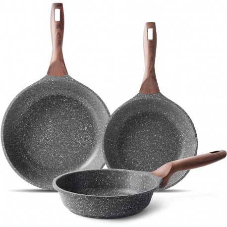 Pfanne Easy Cook & Clean, Ø 24cm (schwarz)
