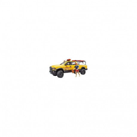 RAM 2500 Power Wagon Life Guard (gelb/schwarz, Inkl. Figur, Stand Up Paddle und Light & Sound Modul)