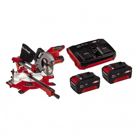 Akku-Zug-Kapp-und Gehrungssäge TE-SM 36/210 Li-Solo, 36Volt (2x18V), Kapp- und Gehrungssäge (rot, oh