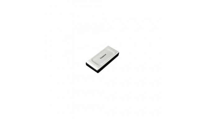 XS2000 Portable SSD 500 GB, Externe SSD (silber/schwarz, USB-C 3.2 Gen 2x2 (20 Gbit/s))