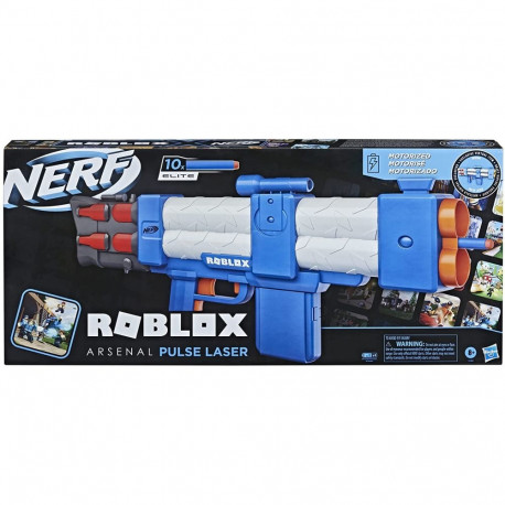 Nerf püss Roblox Arsenal Pulse Laser, sinine/valge