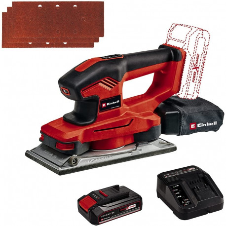 Power X-Change Akku-Schwingschleifer TE-OS 18/230 Li-Solo, 18Volt (rot/schwarz, ohne Akku und Ladege