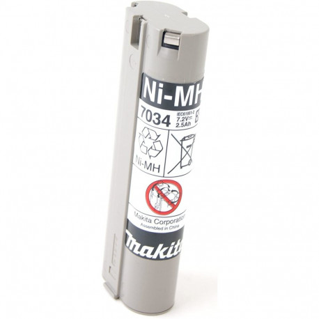 Makita battery 7034 NI-MH 7.2V 2.5Ah - 193888-6