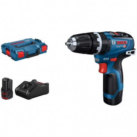 Aku lööktrell GSB 12V-35 Professional 12V 2x Li-Ionen Akku 3,0Ah L-BOXX, sinine/must
