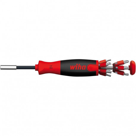 Wiha screwdriver with bit magazine Liftup 25 - 38600