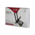 Inter-Tech DMG-31 Wi-Fi 4 PCIe Ada - 88888147