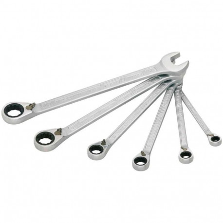 Hazet ratchet ring spanner set 6 pieces - 606 / 6-1