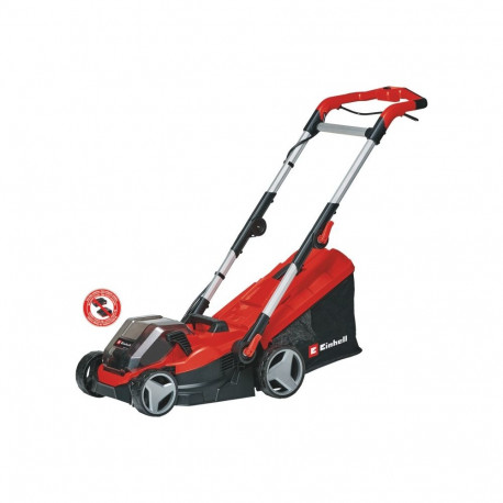 akutoitega muruniiduk GE-CM 36/34-1 Li-Solo 36Volt (2x18V) ilma akuta ja laadijata, punane/must
