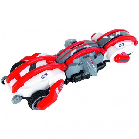 FoldNRoll kaugjuhtimisega auto Racer 1:16, valge/punane
