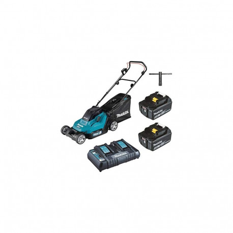 Makita cordless lawn mower DLM432PT2 2x18V