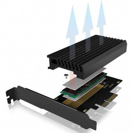 IB-PCI214M2-HSL (schwarz)