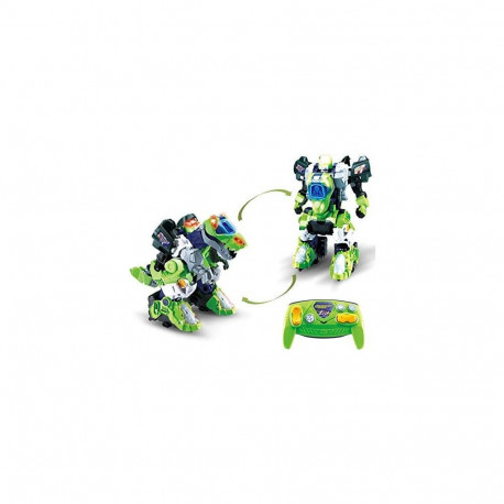 Switch & Go Dinos kaugjuhtimisega robot T-Rex, roheline