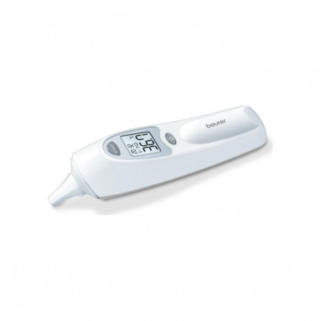 Infrarot-Fieberthermometer FT 58 (silber/weiß, Ohrthermometer)