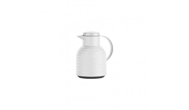 Isolierkanne SAMBA WAVE, 1 Liter (weiß, QUICK PRESS Verschluss)