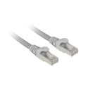Sharkoon patch network cable SFTP, RJ-45, with Cat.7a raw cable (grey, 7.5 meters)