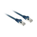 Sharkoon patch network cable SFTP, RJ-45, with Cat.7a raw cable (blue, 7.5 meters)