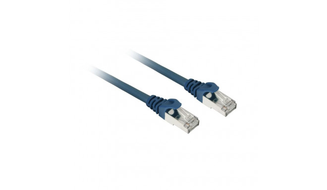 Sharkoon patch network cable SFTP, RJ-45, with Cat.7a raw cable (blue, 1 meter)